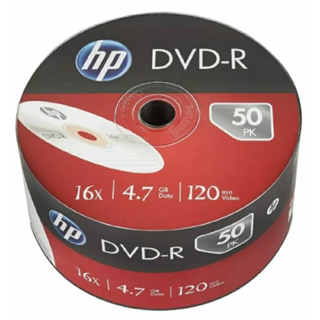 50 DVD-R HP LOGOTIPO 4.7GB 120MINUTOS 16X em Oferta na Shopee