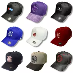 Boné Black Company/ New York/ Snapback Aba Curva - Varios Modelos