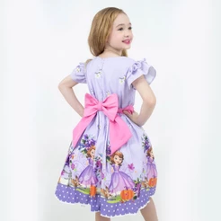 Vestido Tematico Sofia Aniversário