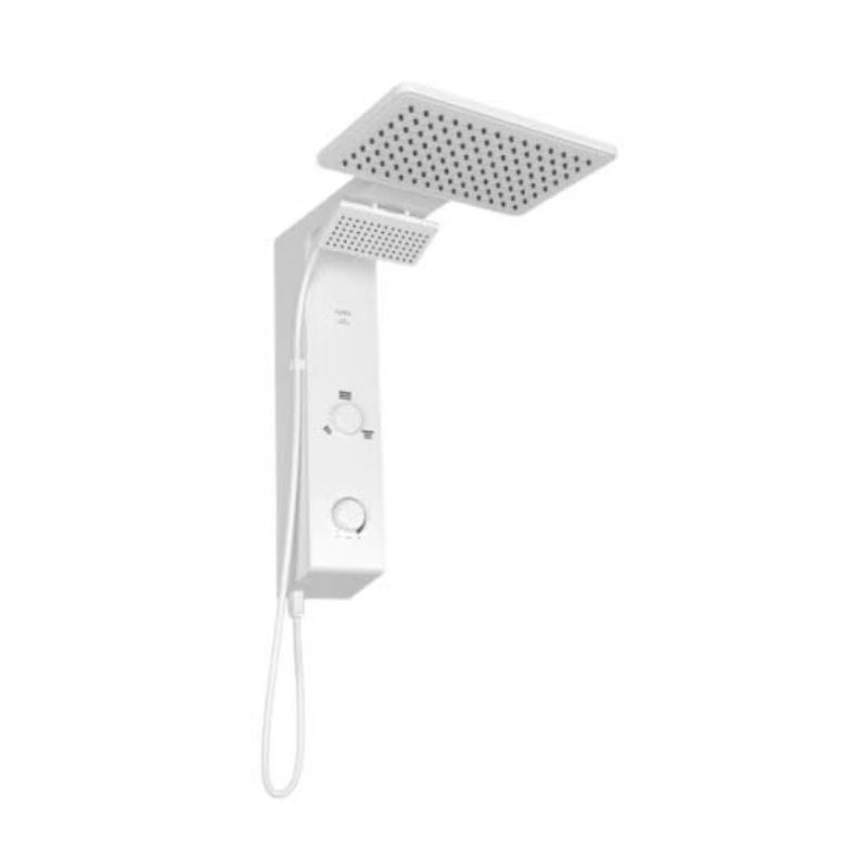 Hydra Chuveiro eletrônico Falls5500W/7700W 110V/220V Branco/Preto