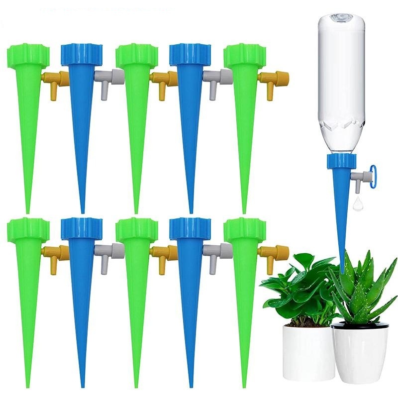 Kit Gotejamento Plástico Irrigador Acoplável Garrafa Planta Jardim Durável Envio Imediato em Oferta na Shopee