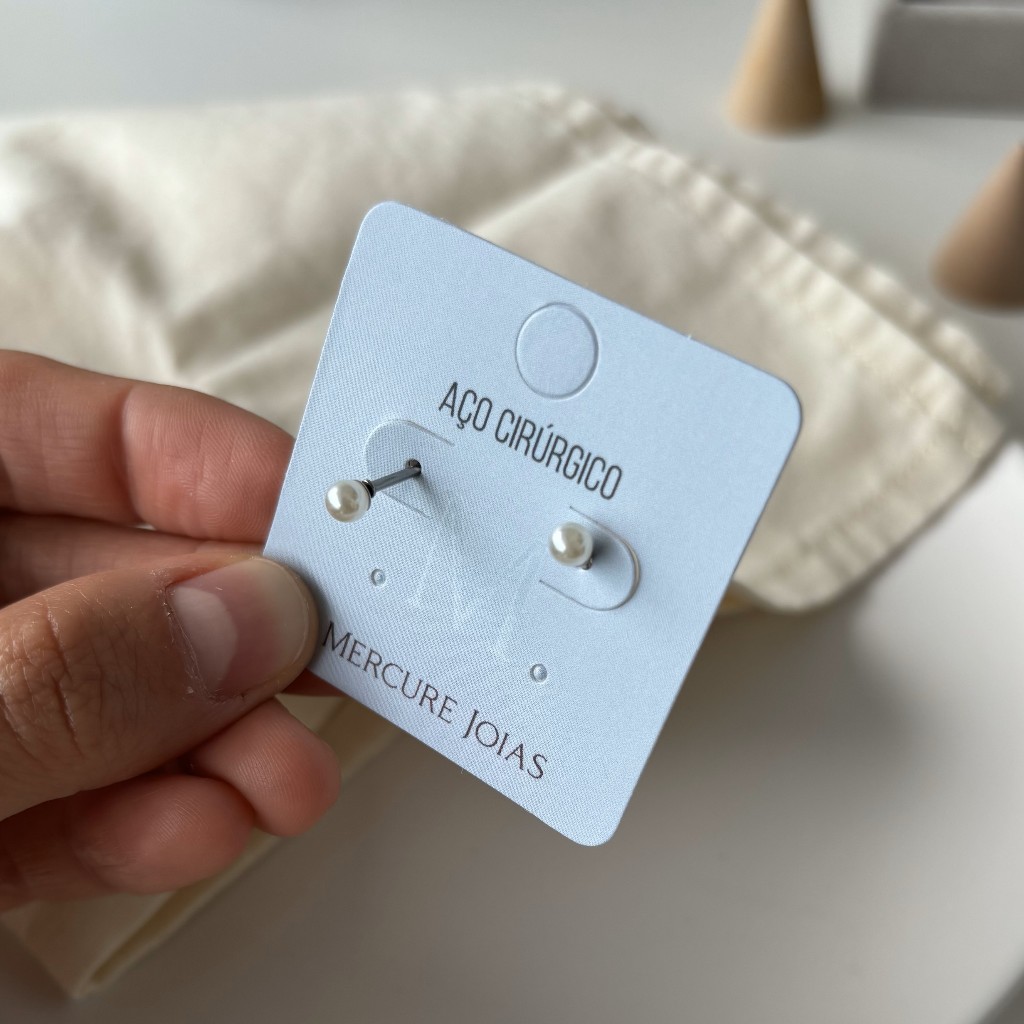 Brinco Pedra Preta Pequeno: Onde Comprar | BuscaProdutos