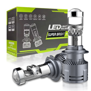 Par 200W 30000lm Ultra Farol Do Carro Mini Projetor Alto/Baixo H4 H7 6500K Branco Super Led Luzes em Oferta na Shopee