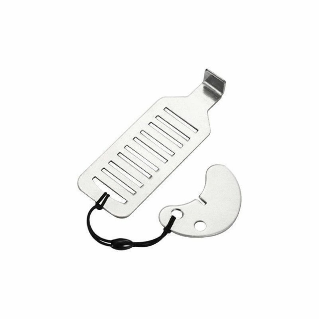 Trava Fechadura Portátil Segurança Para Porta De Hotel Aço Inox Tranca Ajustável Quarto Anti-Roubo