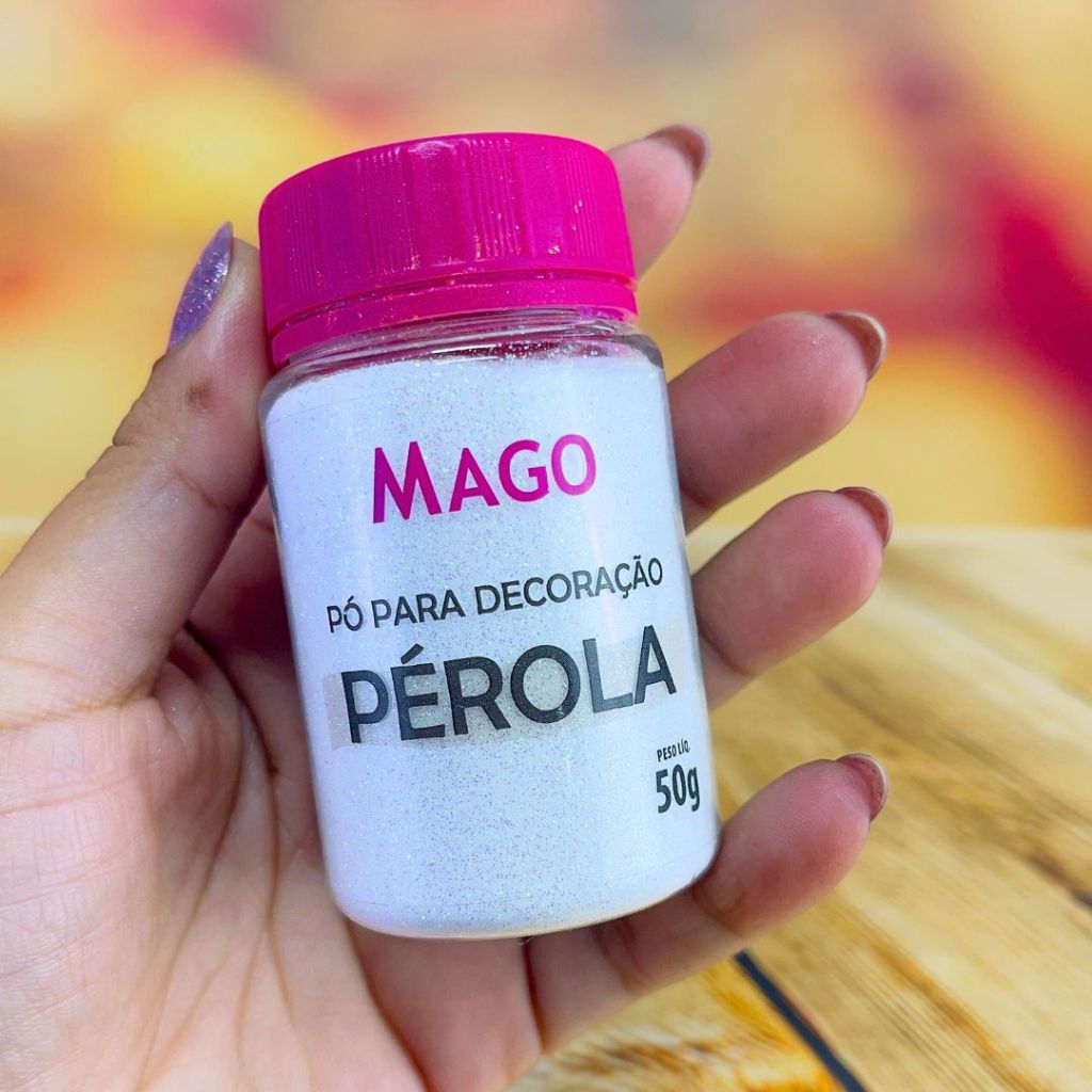 1~5 PÓ PARA DECORAÇÃO PÉROLA 50G (MAGO) - Food & Beverages