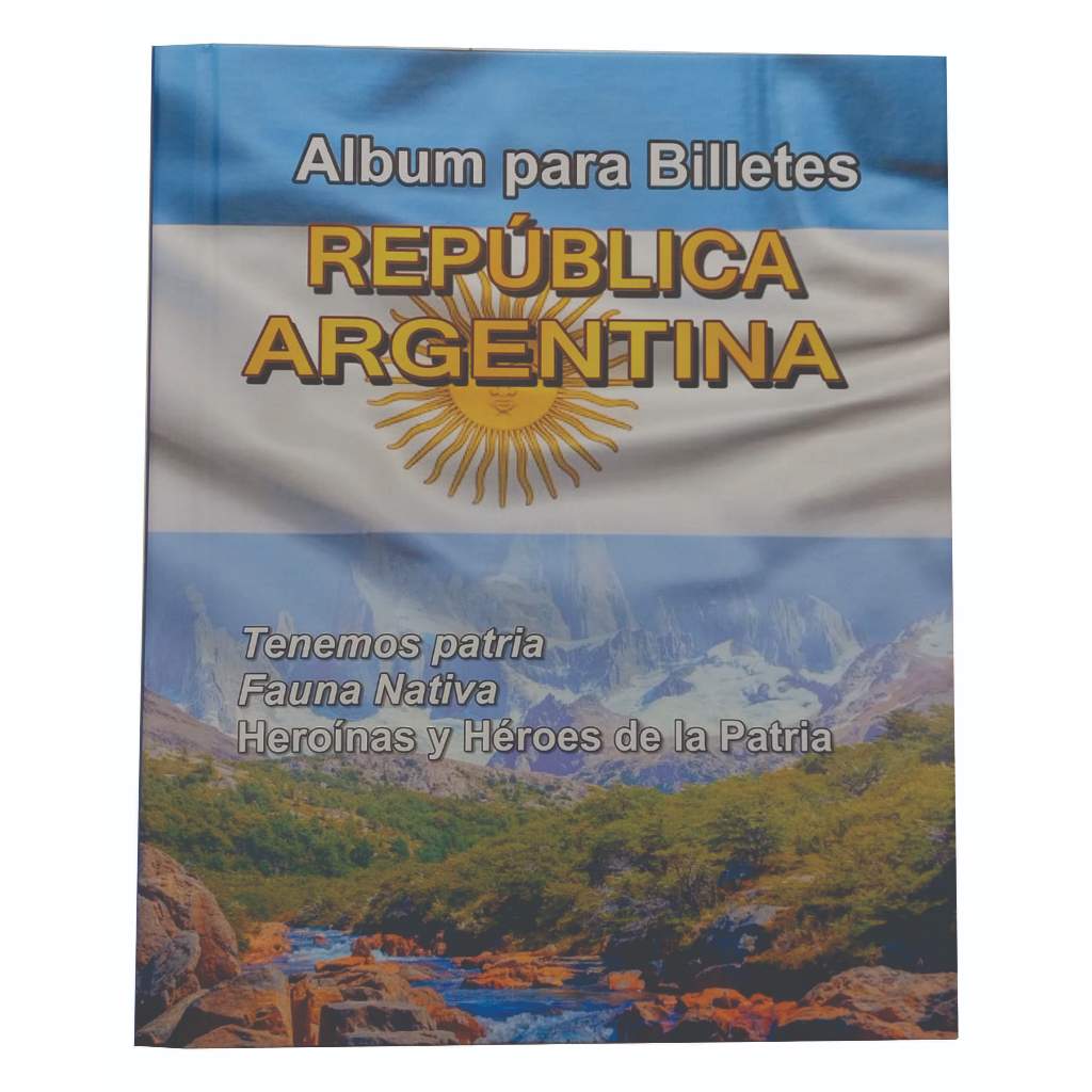 Álbum para cédulas Republica Argentina - Organizer