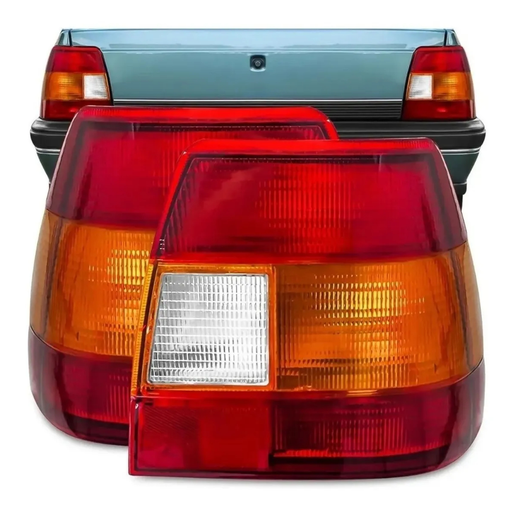 Lanterna Traseira Monza 1991 a 1999 Âmbar | Modelo Tubarão | Excelente Acabamento