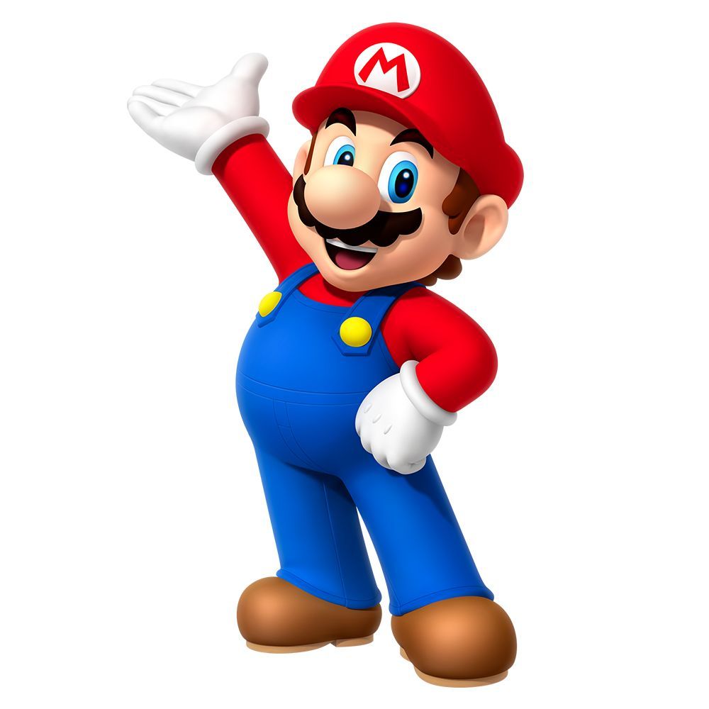 Display de Chão Mdf Decoração Festa - Mário Bros Super Mário - Novo (1 Peça - Vários Tamanhos)