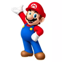 Display de Chão Mdf Decoração Festa - Mário Bros Super Mário - Novo (1 Peça - Vários Tamanhos)