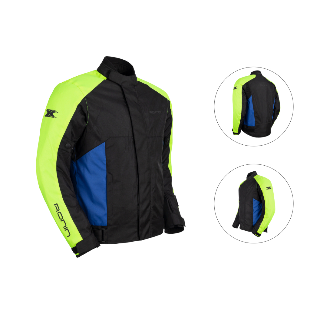 Jaqueta Motociclista Texx Ronin V2 Masculina Com Proteções
