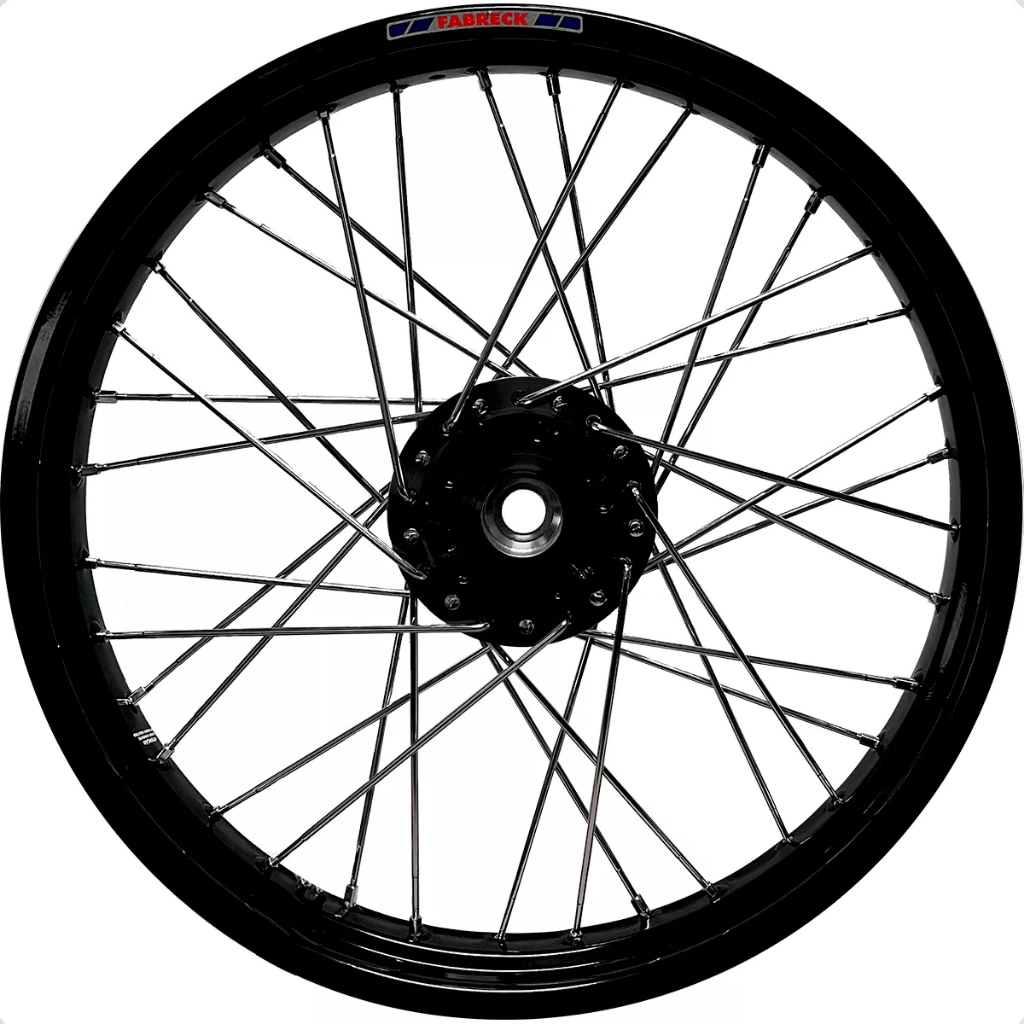 Par Roda Aro Alumínio Bros 125 150 160 Cubo Preto Á Disco — imagem 2 de 2