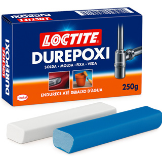 Durepoxi Massa Adesiva Epóxi 250g Cinza Loctite Henkel em Oferta na Shopee