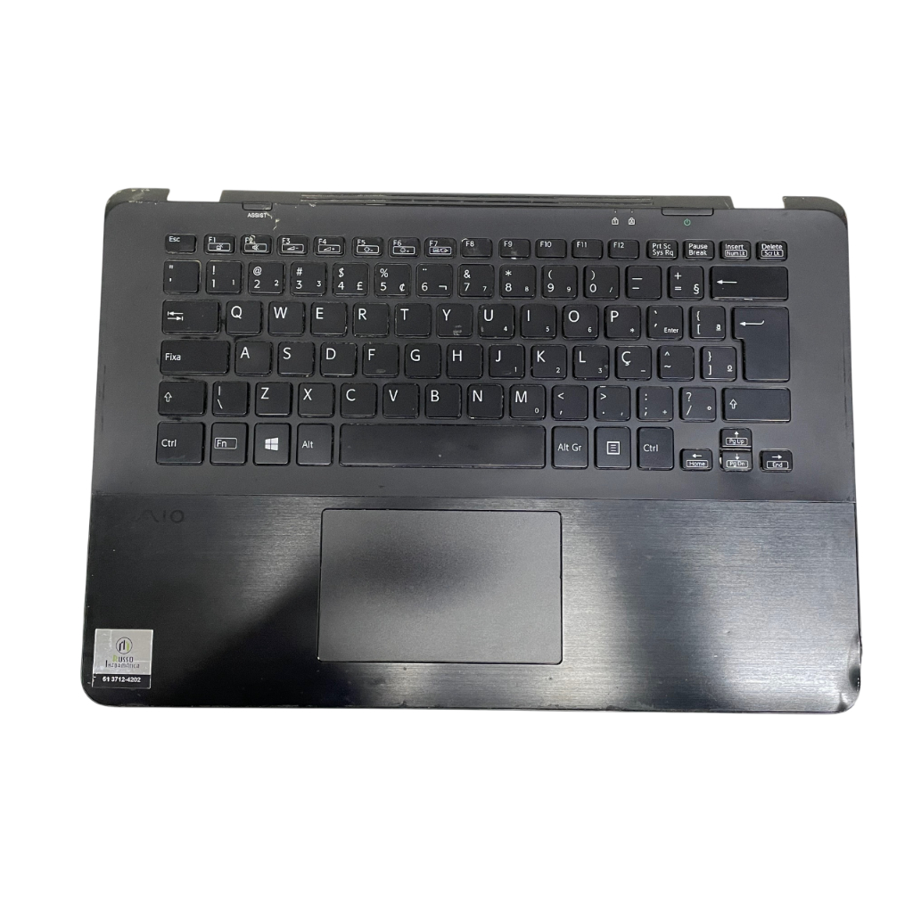 Carcaça Completa Notebook Sony Vaio Svf14a15cbb