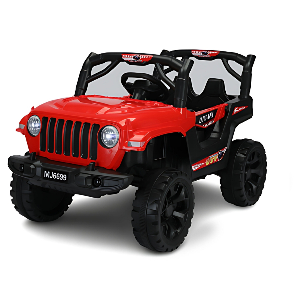 Carro Carrinho Jipe Infantil 12V Com Luzes Som USB e Controle Remoto Brinq Kids