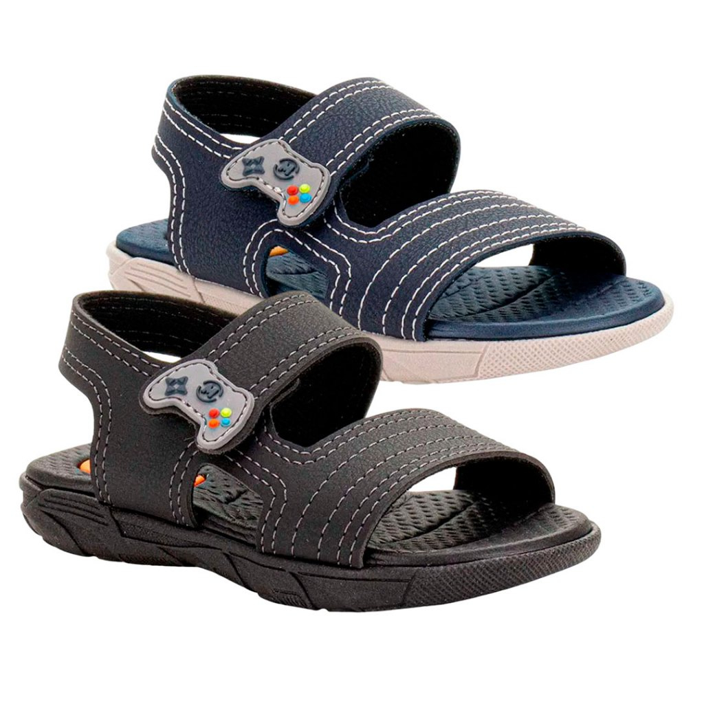Sandalia Papete Molekinho Baby Floather Rustico Menino 2135662
