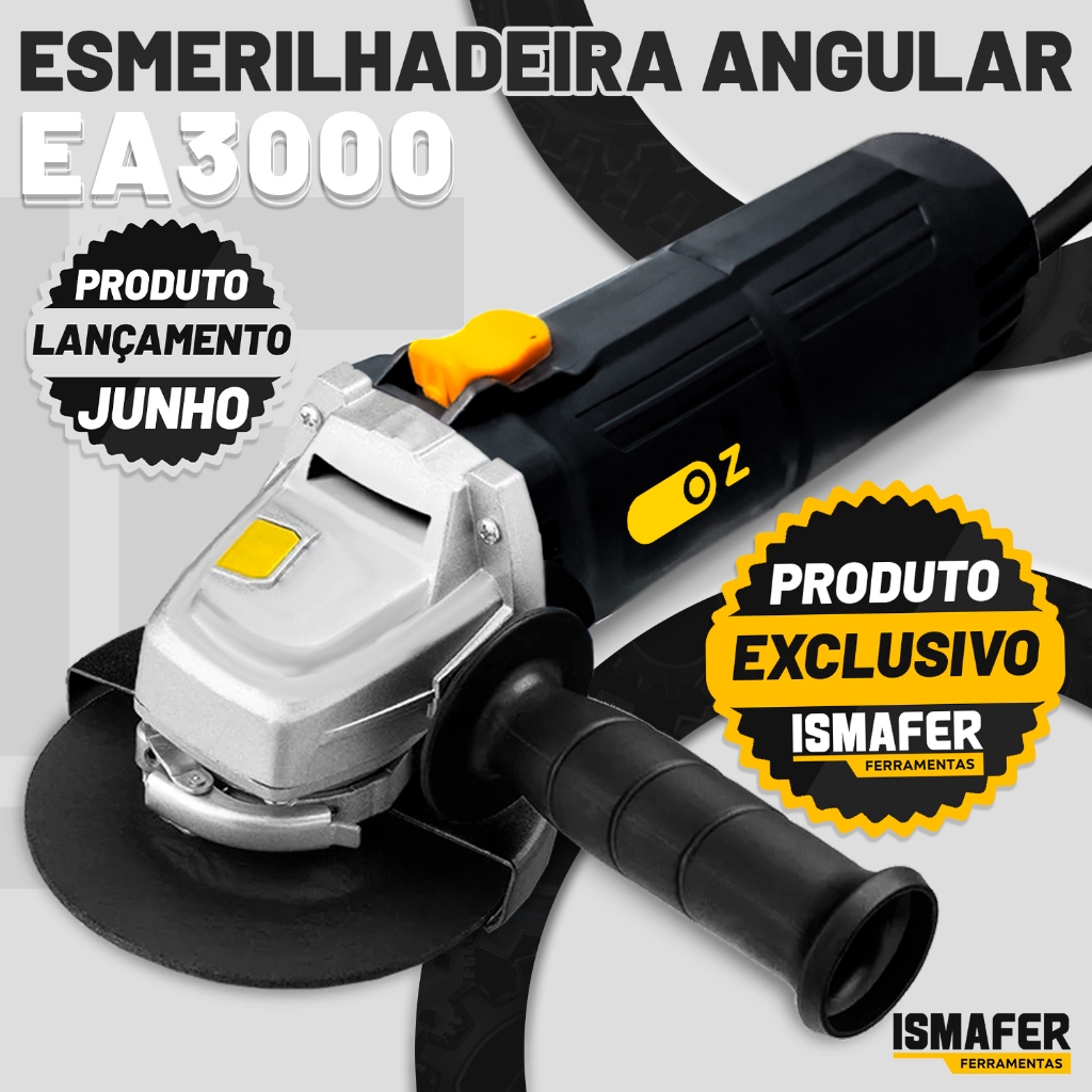 Esmerilhadeira Lixadeira Angular 4.1/2 Disco 125mm 220v em Oferta na Shopee