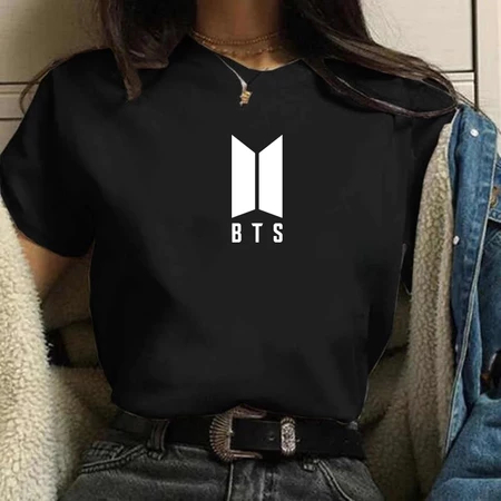 Camisa Premium Blackpink BTS ARMY Blusa Unissex  Camiseta 100% Algodão