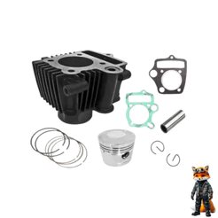 KIT MOTOR CILINDRO PISTAO E ANEIS SHINERAY 50CC PARA 70CC