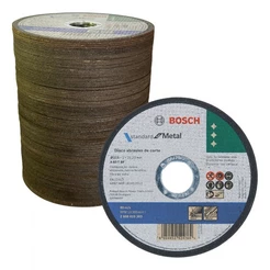 100 Discos Corte Metal Bosch 115x1,0mm P/ Esmerilhadeira