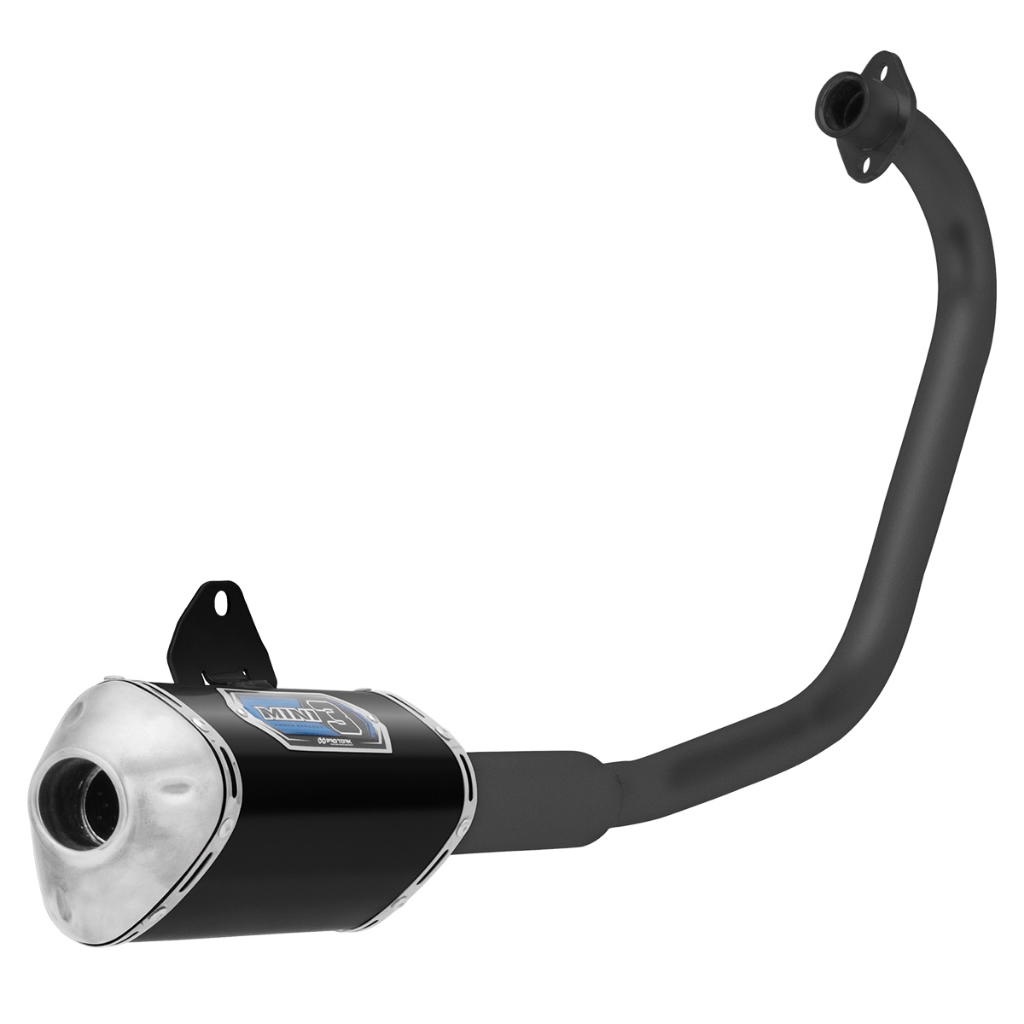Escapamento Escape Moto Pro Tork Mini 3 Strada/Aero 1988 A 2002 Curva Preta Peças Acessórios em Oferta na Shopee