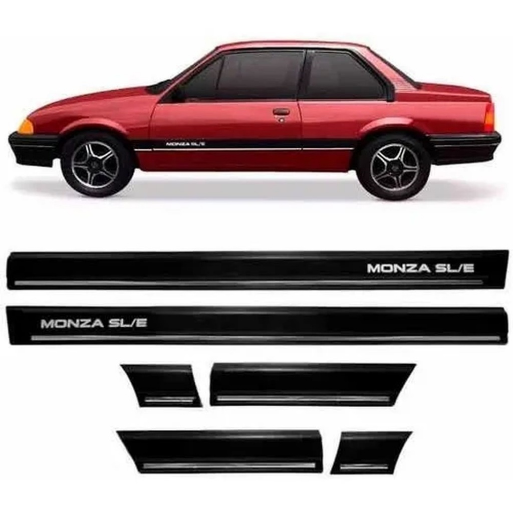 Friso Lateral MONZA SLE 91 A 93 Tubarao 2 Portas KIT AUTOCOLANTE