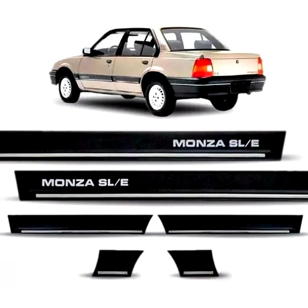 Friso Lateral MONZA SLE 91 A 93 Tubarao 4 Portas KIT AUTOCOLANTE