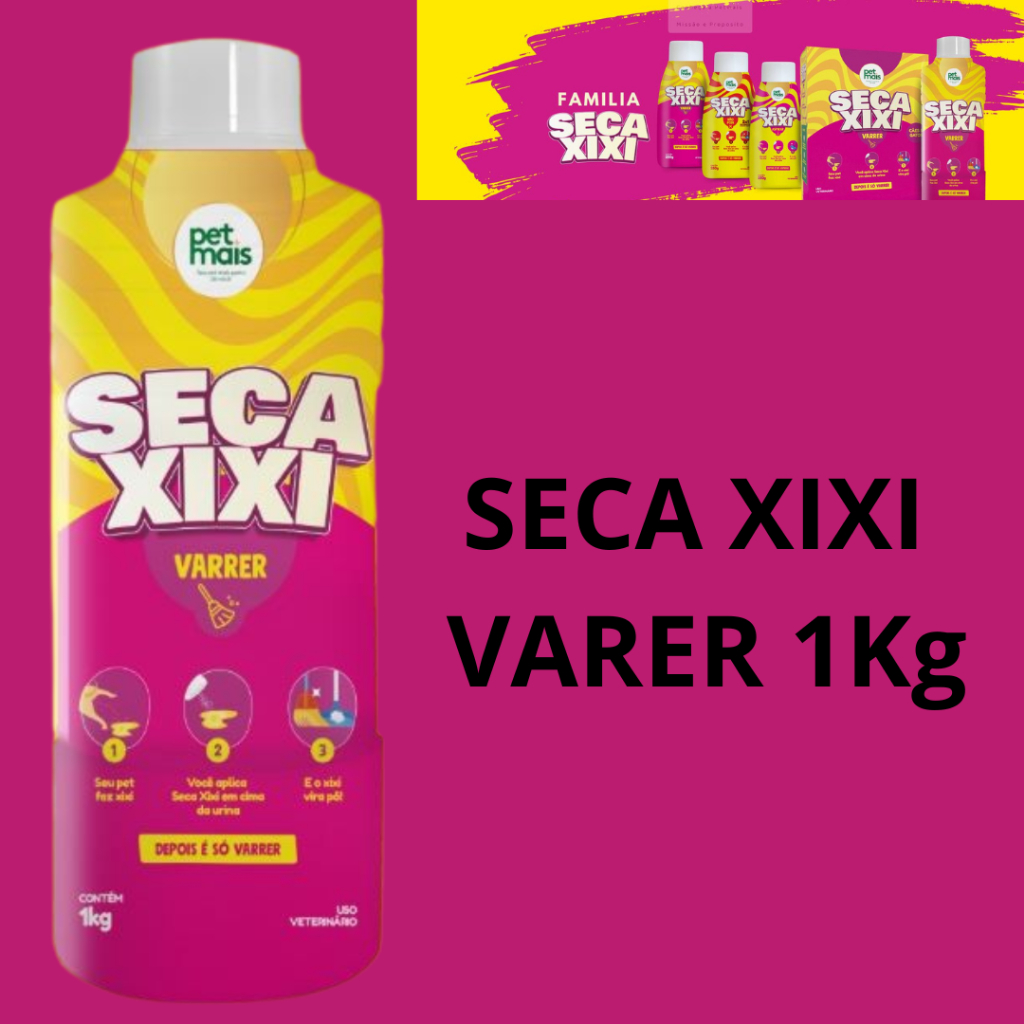 Seca Xixi Petmais 1 kg / 250g - Embalagem econômica - PERFUMADO TALCO em Oferta na Shopee