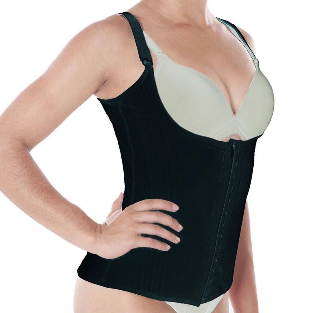 Cinta Modeladora Feminina 12 Barbatanas Afina Cintura Redutora de Cintura C/ Alça em Oferta na Shopee