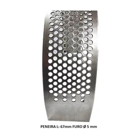Peneira De 5,0MM para Triturador - TRF-70 - 2122.341 - Trapp · foto 2