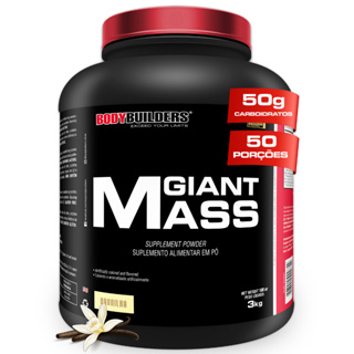 Hipercalórico Giant Mass 3kg - Aumento de massa muscular e Força - Bodybuilders em Oferta na Shopee