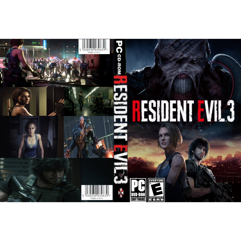 Resident evil 3 para Pc pen drive