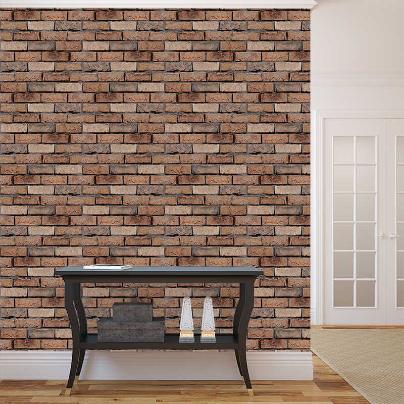 Papel de Parede Adesivo Tijolo Aparente Lavável Sala Quarto 004wap