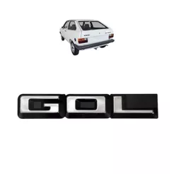 Emblema Letreiro GOL Gol 1983 a 1990