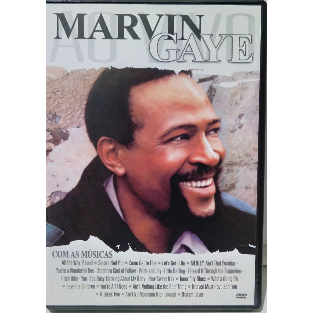 DVD - Marvin Gaye - Marvin Gaye Live in Holand - 1976