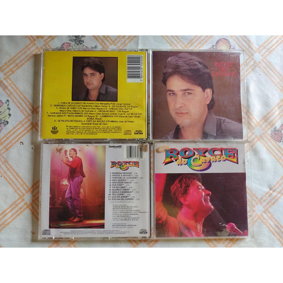 Royce do Cavaco 2 Cds Nova Manhã + Morena Menina