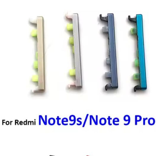 Botão Volume Modelo Note9S/ Note 9 pro
