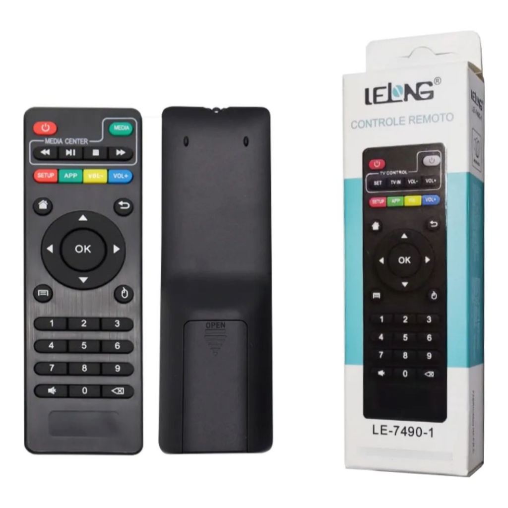 Controle Remoto Para Tv Box Pro 4k (CONTROLE REMOTO TV BOX 01 UND)