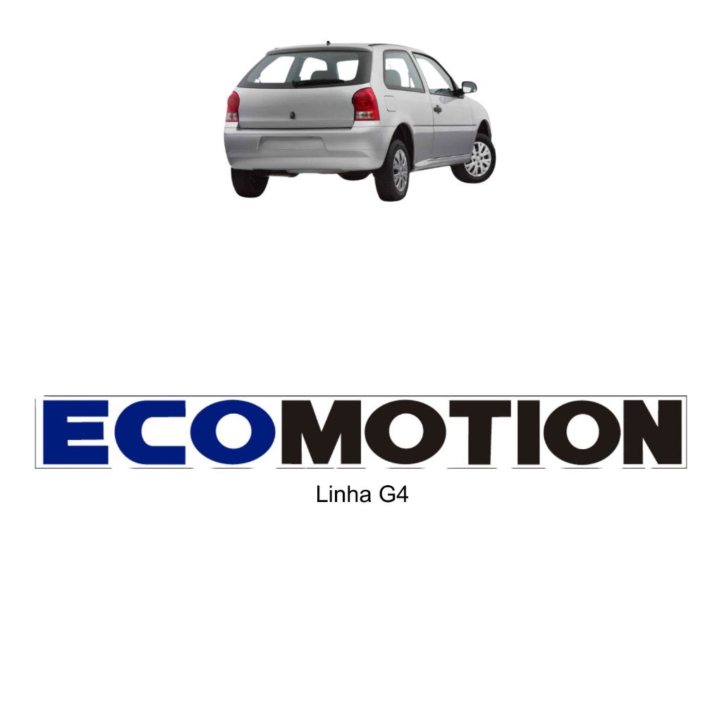 Emblema adesivo ECOMOTION - Gol G4 em Oferta na Shopee