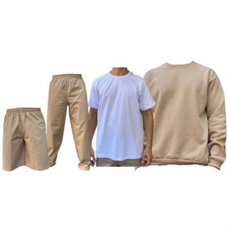 Kit Jumbo CDP 1 Camiseta Branca + 1 Bermuda + 1 Calça Sarja + 1 Blusa Moletom Penitenciaria Detento em Oferta na Shopee
