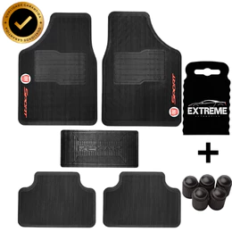 Tapete Automotivo FIAT Otimizado - 5 Peças - Universal
