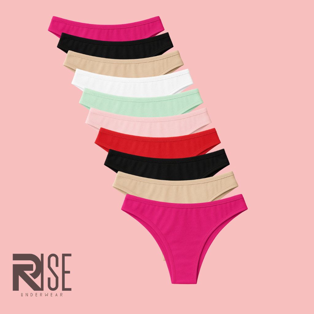 Kit com 10 Calcinhas Tanga Conforto de Microfibra em Oferta na Shopee