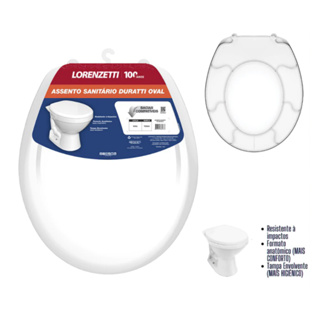 ASSENTO LORENZETTI DURATTI UNIVERSAL BRANCO - 7150000 em Oferta na Shopee
