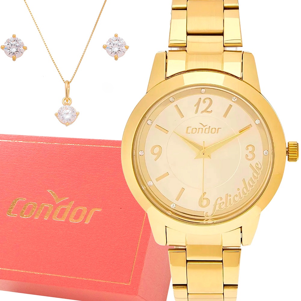Relógio Condor Feminino Prova Dágua Original Garantia 1 Ano - Watches