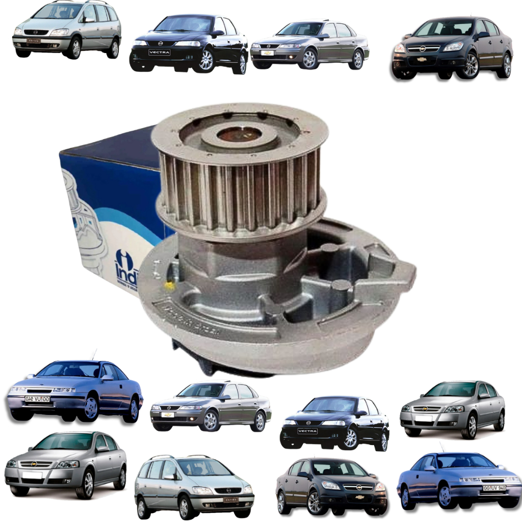 : Bomba D´agua Para Veículos Gm Chevrolet: Astra 1.8 /2.0/2.4 vectra 1.7 Omega e Zafira e Daewoo: Nubiro 2.0 Leganza 2.0