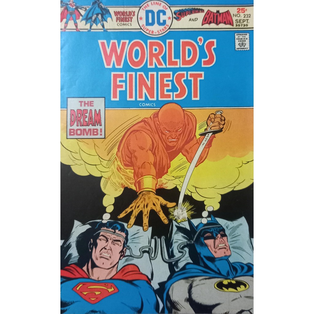 HQ DC World´s Finest 232 - Batman Superman - Vintage - Importada - 1975