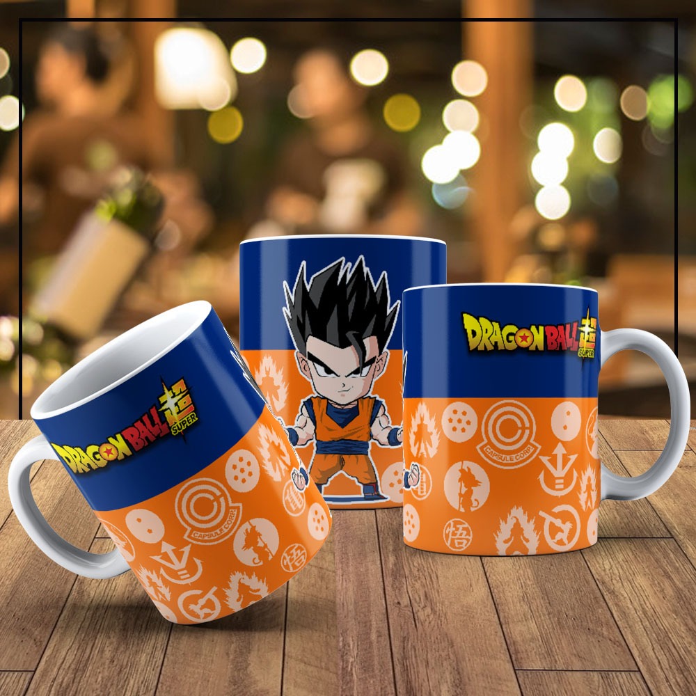 Caneca Infantil Plástico Dragon Ball, Copo Infantil, Caneca, Brinquedo Infantil, Produto Infantil