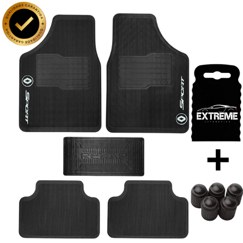 Tapete de Carro Renault Otimizado - 5 Peças - Univesal em Oferta na Shopee