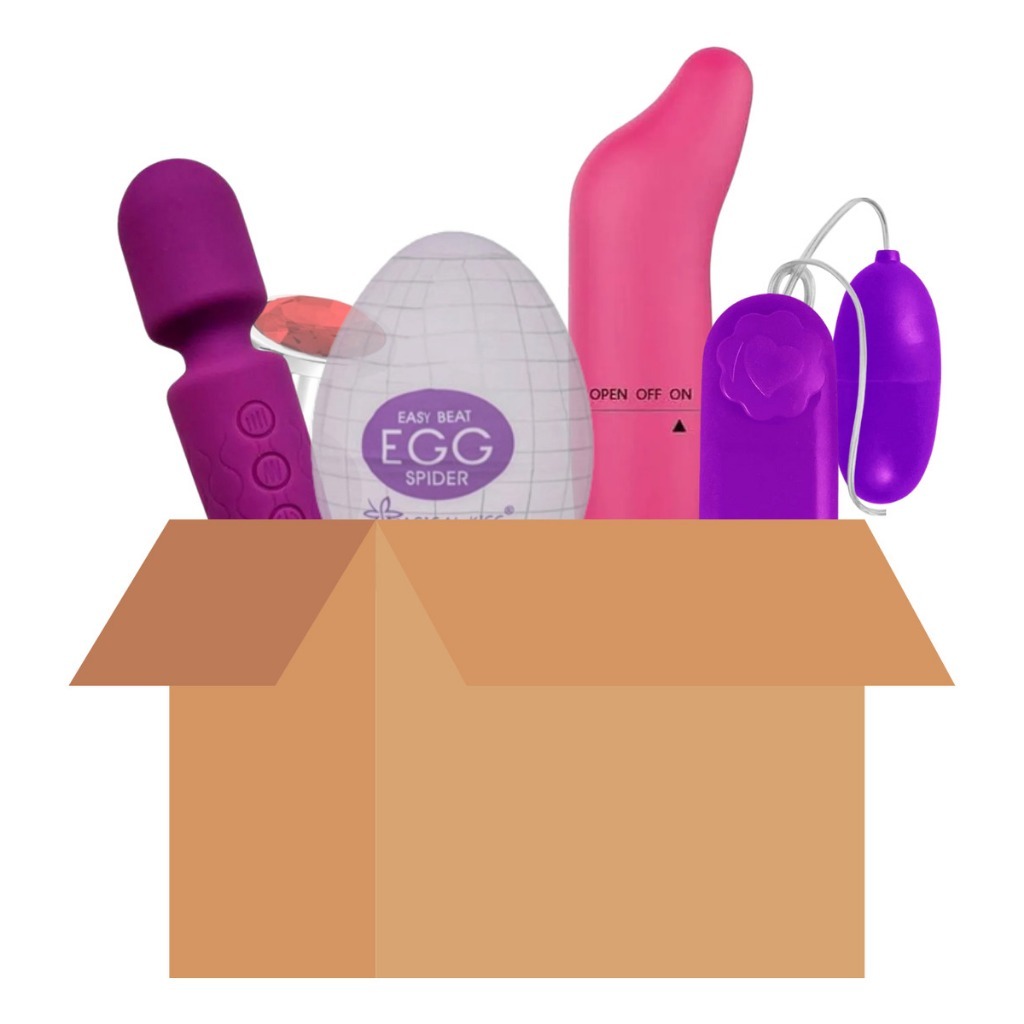 Kit Massagem com Vibradores + Egg Estimulante + Plug Anal | Uso Adulto | Envio IMEDIATO