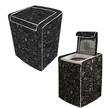 Capa de Maquina de Lavar impermeavel 12kg a 15kg Abertura Superior Com Ziper G Brastemp Eletrolux