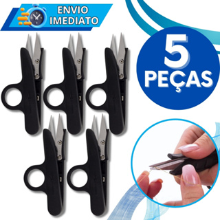 KIT 5 Tesoura Tecelão Pic Corta Fácil Tecelão Arremate de Linha de Corte e Costura Artesanato Bordado Easy Cut Creative em Oferta na Shopee